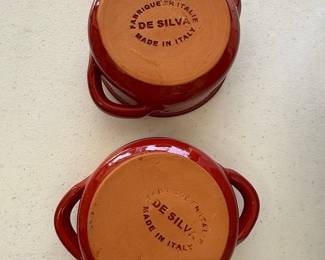 De Silva Italy Terracotta Soup Bowls (Set of 2)