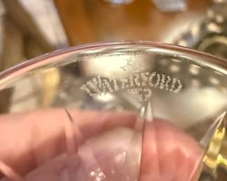 Waterford Crystal "Lismore" Pattern Wine Glasses