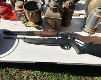 BB guns.