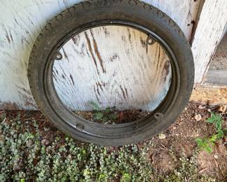 Model T tire.