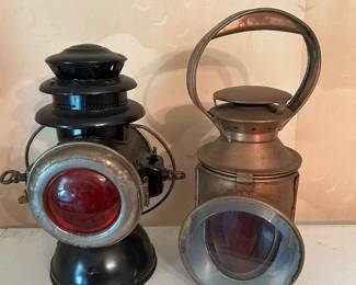 Lots of antique carriage lights.  