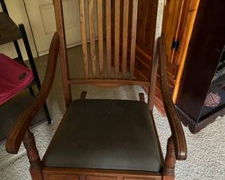 Lots of great antiques in this house.