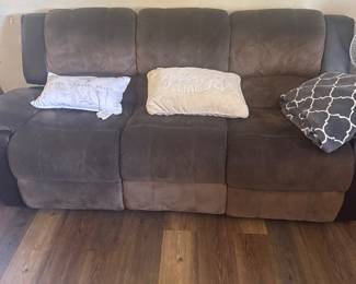 2 recliner sofa set