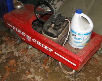 Fire Chief Pedal Car