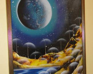 Outer space art