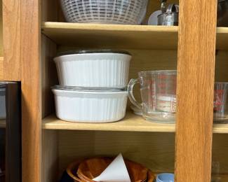 Cookware and kitchen ware; Corning ware