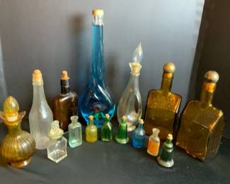 Bottles Of Different Sizes  Color