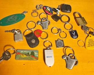 Misc. Keys, Keychains  Locks