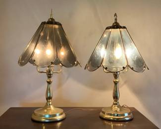 Two Touch Metal Lamps