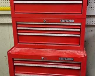  02 Craftsman Tool Chest with Tools