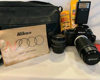 Nikon N2000 35mm Film Camera