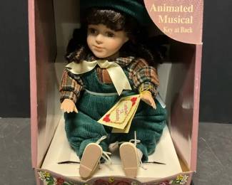 Collectors Choice Animated Musical Porcelain Doll