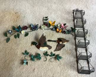 Metal Mallard Wall Hangings