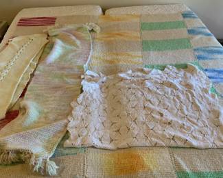 Crocheted Blanket  More