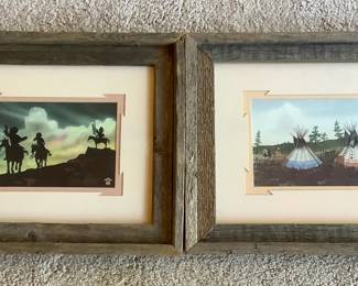 Two Giclee Prints By Ron Mitchell