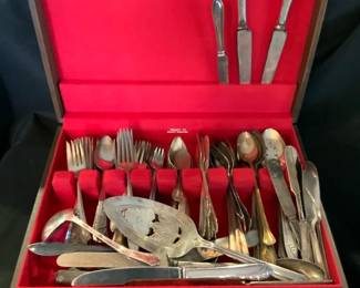 Misc Sliver Plate Flatware