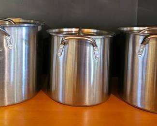 Collection Of Stock Pots