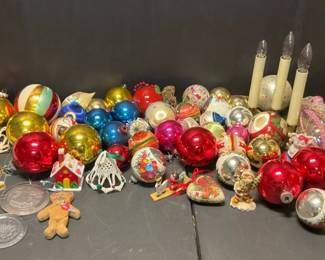 Vintage Christmas Ornaments  More