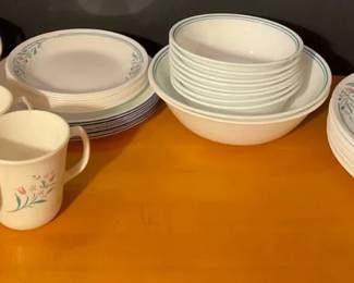 Corelle Rose Marie Dishes, Bowls  Coffee Cups