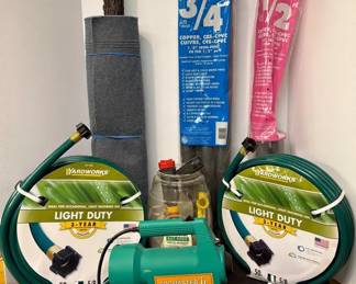 Two 50 Light Duty Garden Hoses  More