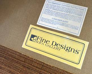 Fine Designs Brown Textured Arm Chair 