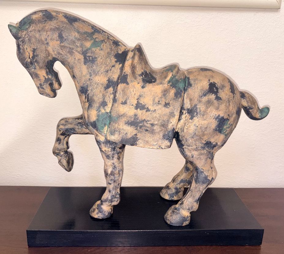 Wildwood Imports Japan #90415 Cast Iron Horse Sculpture
