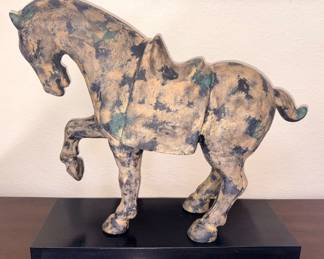 Wildwood Imports Japan #90415 Cast Iron Horse Sculpture
