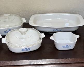 Assorted Corning Ware Cornflower Casserole Dishes!!