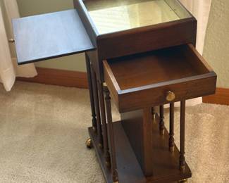 Vtg Brandt Canterbury Reading Table!