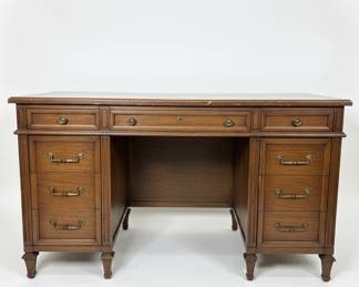 National of Mt. Airy Vintage Wood  Desk