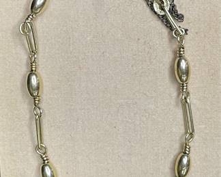 14K Yellow Gold Oval Link Bracelet 