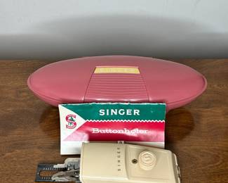 Singer Slant Shank Buttonholer Attachment 