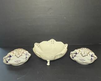 Rosenthal Classic Rose Collection Serving Bowl and Two Small Dishes