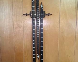 Wooden Vintage Perpetual Calendar