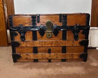 Crouch & Fitzgerald Steamer Trunk