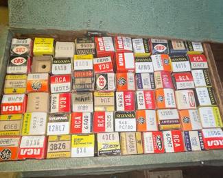 Vintage Electronic Vacuum Tubes