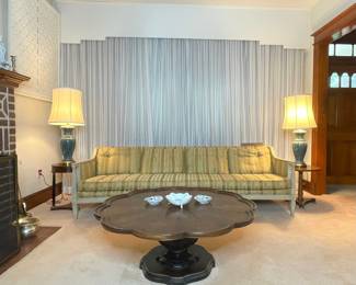 Vintage Living Room Furniture & Lamps 