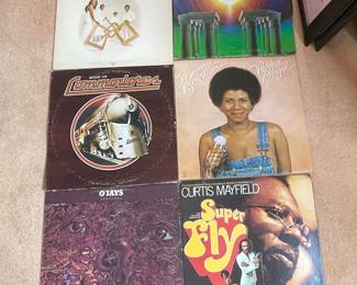 Soul and Funk Vinyl Record Collection