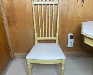 Vintage Bamboo Style Dining Set