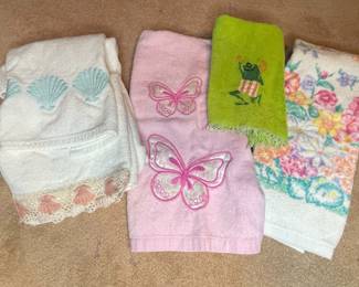 Embroidered Hand Towels