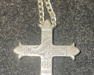 James Avery Sterling Silver Daughters of the King Cross Pendant