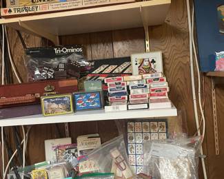 Vintage Board Games and Card Games