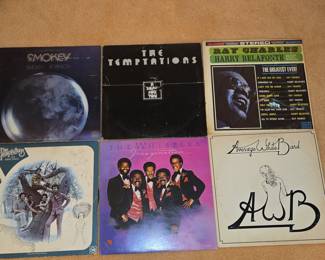 Various Soul and R&B Vinyl Records