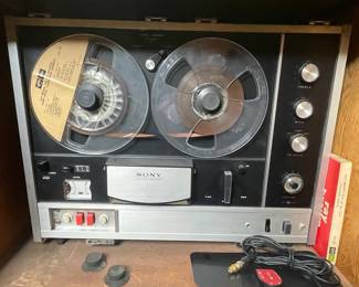 Sony Vintage Stereo Tape Recorder