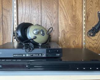 Sony & Insignia Blu-ray Players, Vintage Headphones
