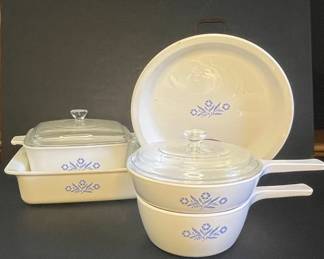 CorningWare "Blue Cornflower" Cookware Set