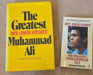 The Greatest: My Own Story by Muhammad Ali (Hardcover and Paperback Editions)