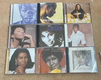 Assorted R&B and Soul CDs