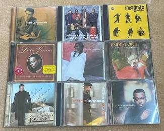 Assorted Jazz and R&B CDs
