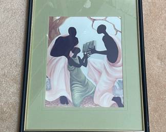 Framed Figurative Artwork 
